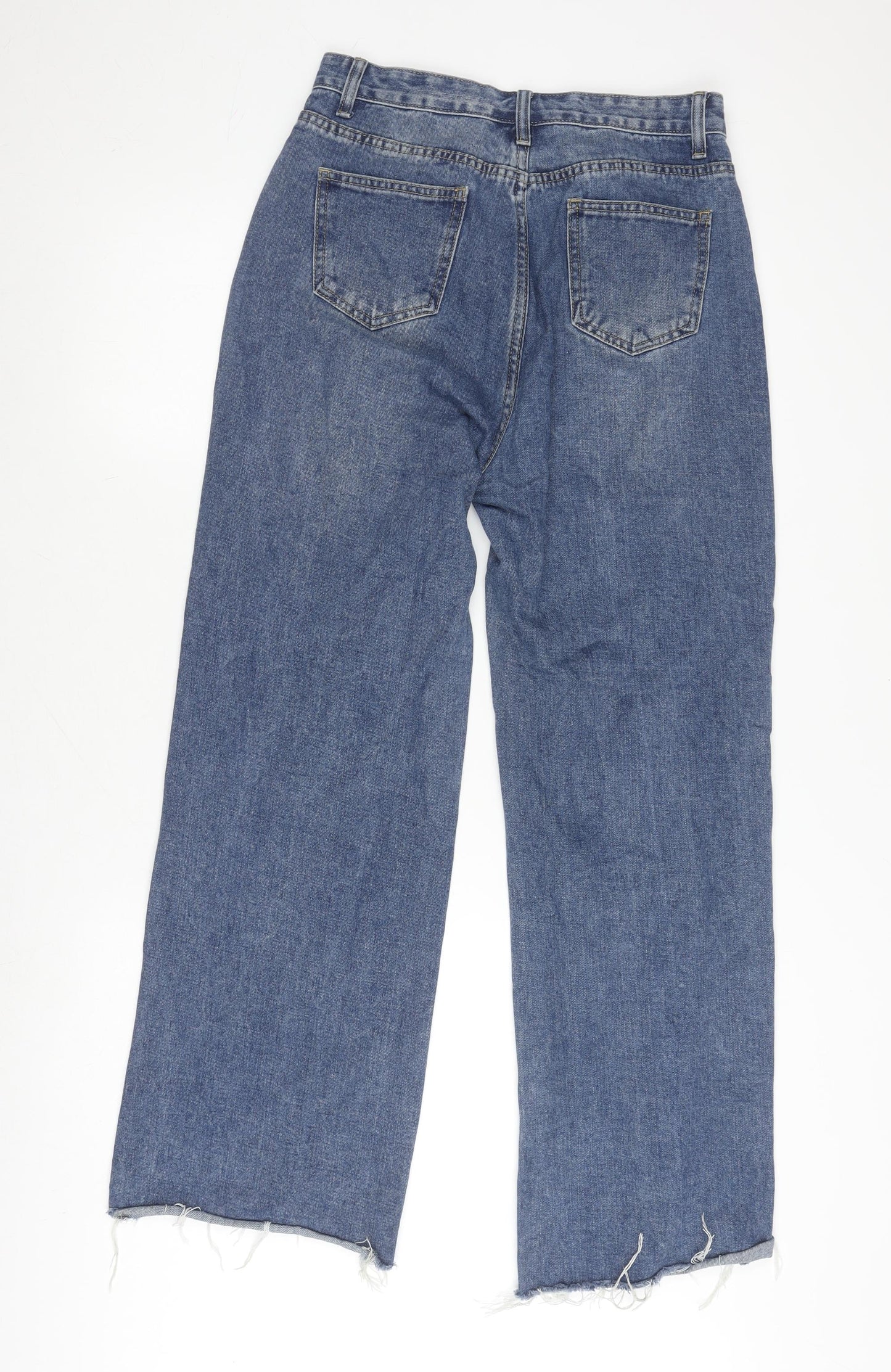 Cider Women's Blue Straight Denim Jeans - Size S