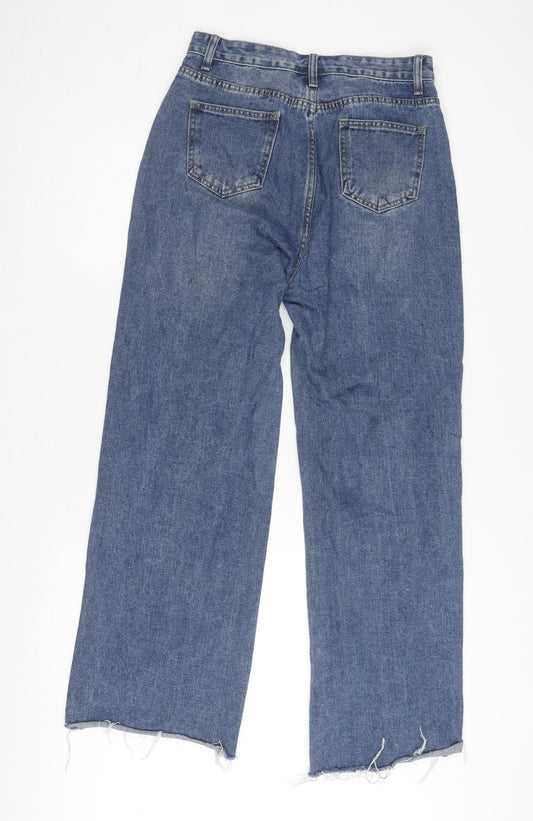 Cider Women's Blue Straight Denim Jeans - Size S
