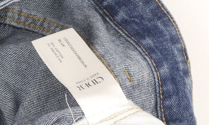 Cider Women's Blue Straight Denim Jeans - Size S
