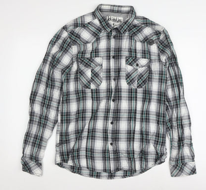 Jack & Jones Men's Multicoloured XL Plaid Shirt
