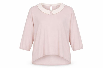 Frock and Frill Women's Pink Collared Pullover Jumper, Size 14