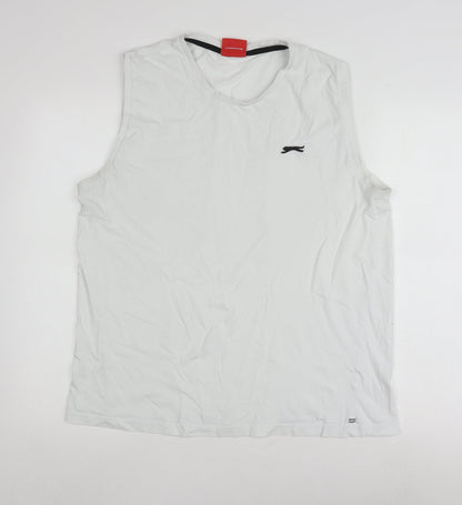 Slazenger Men's White XL Tank Top