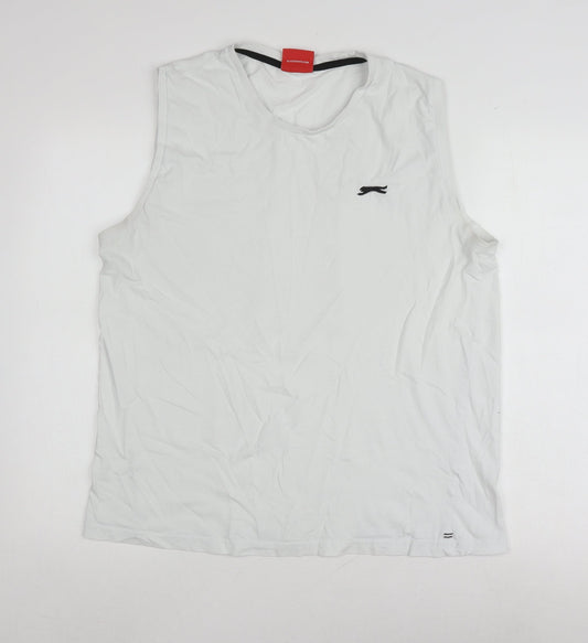 Slazenger Men's White XL Tank Top