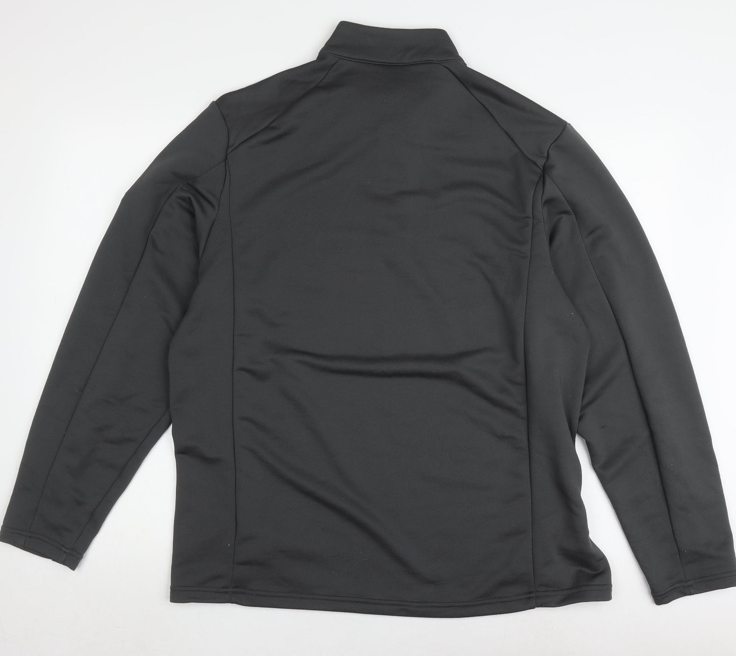 Slazenger Men's Black 2XL Pullover Long Sleeve Top