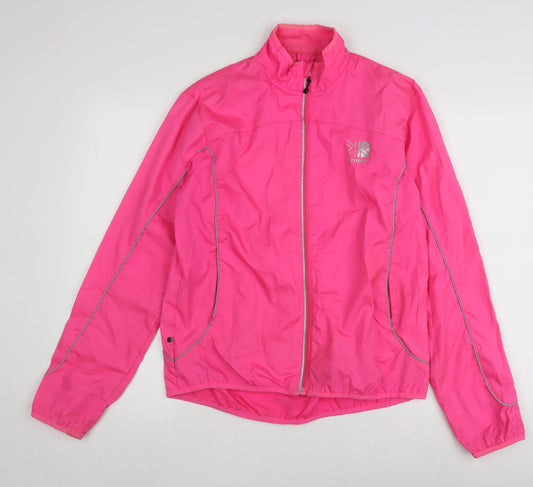 Karrimor Women's Pink Windbreaker Jacket Size 14