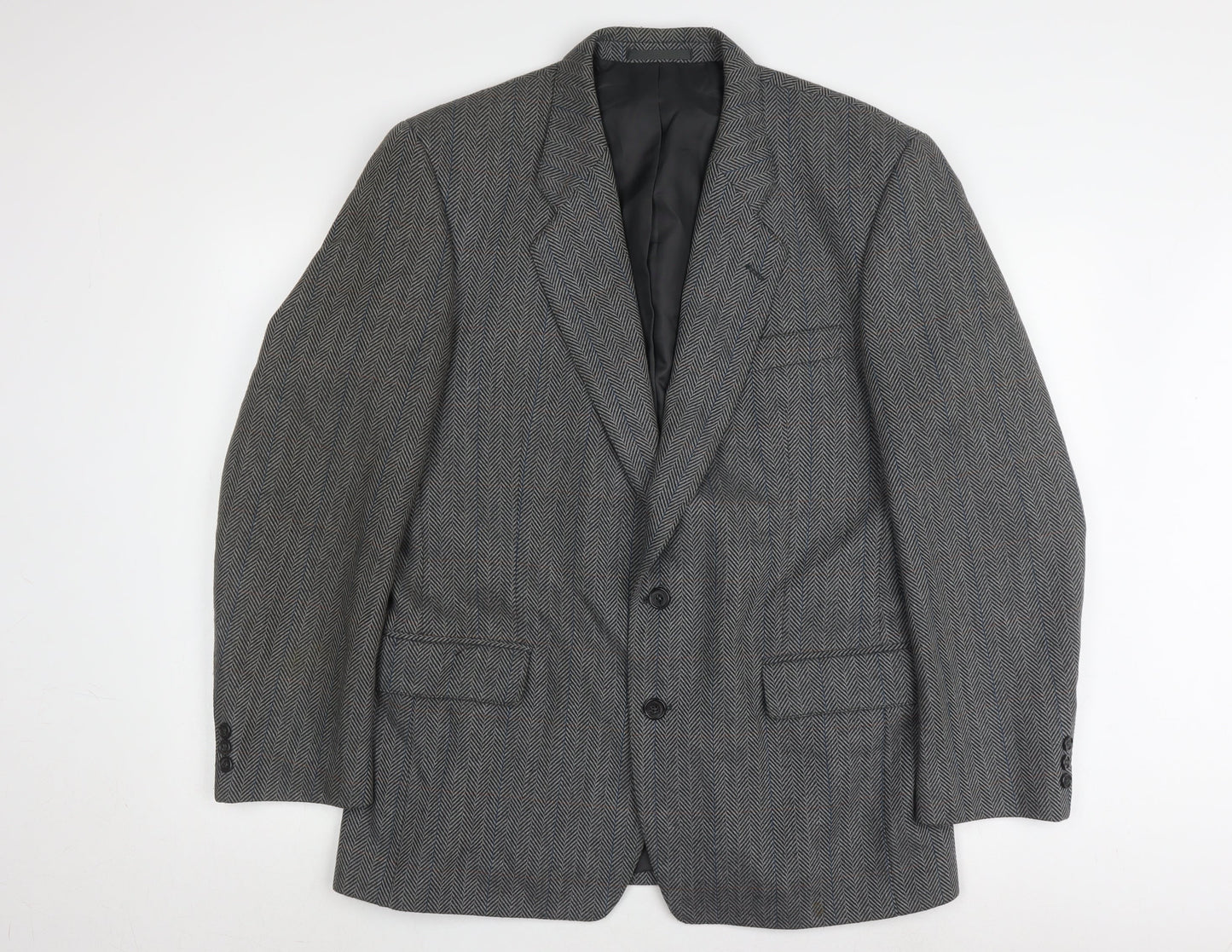 Mens UK Size 40 Wellington Regular Grey Suit Jacket