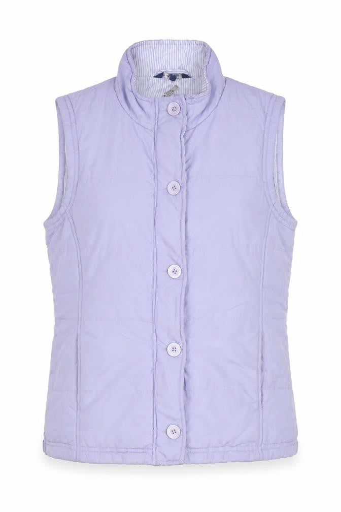 Tulchan Women's Purple Waistcoat, Size S, Button-Down