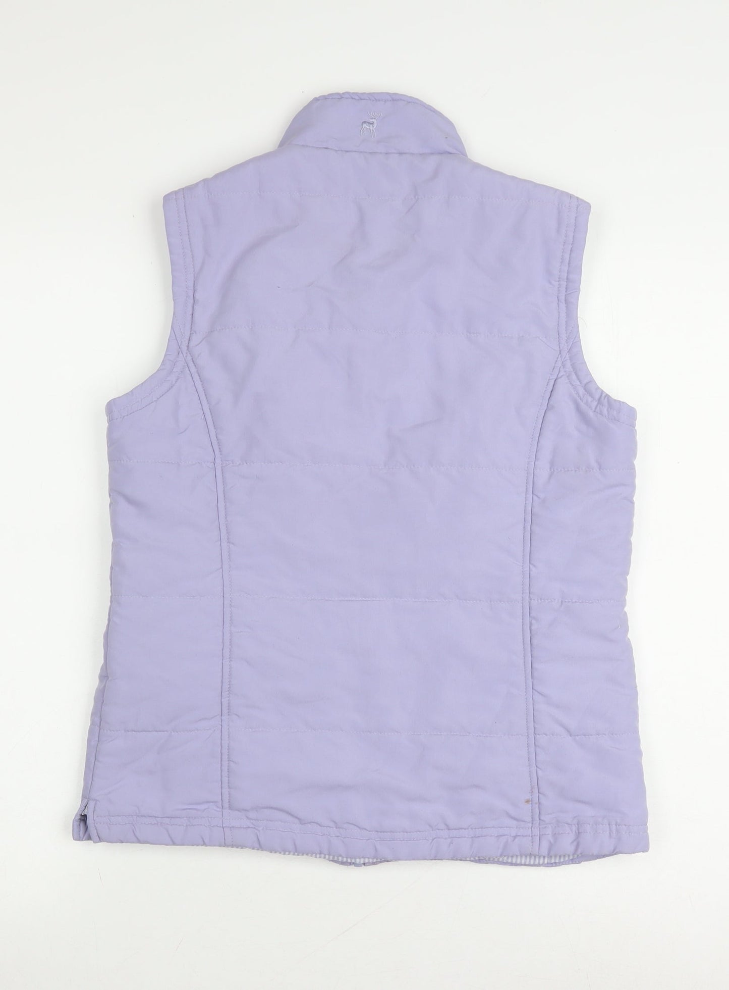 Tulchan Women's Purple Waistcoat, Size S, Button-Down