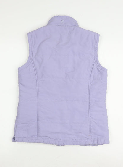 Tulchan Women's Purple Waistcoat, Size S, Button-Down
