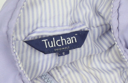 Tulchan Women's Purple Waistcoat, Size S, Button-Down