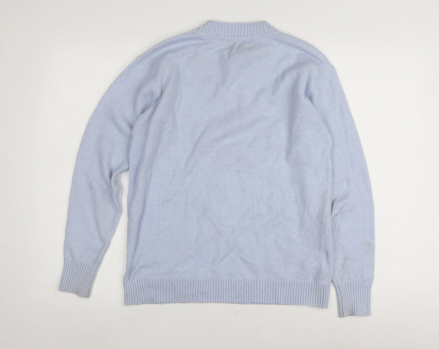 Loft Women's Blue Animal Print Jumper, XS, Long Sleeve