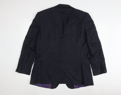 Mens UK Size 40 Howick Regular Blue Suit Jacket