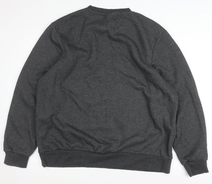 Mens UK Size XL Slazenger Grey Pullover Sweatshirt