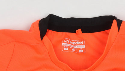 Sondico Boys Orange Football Training T-Shirt 3-4 Years