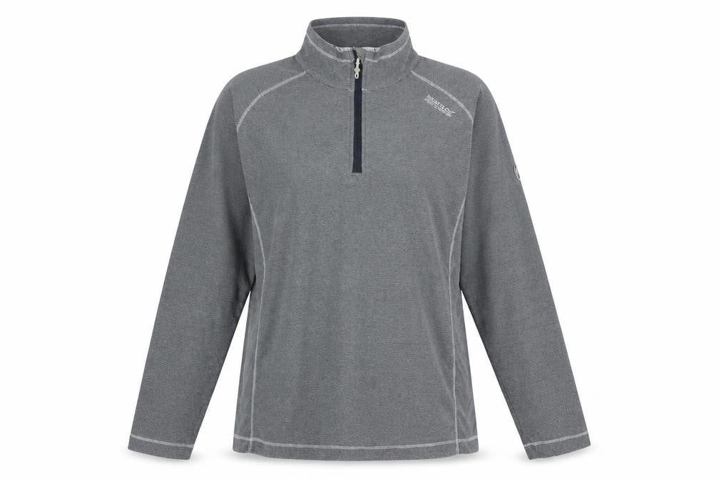 Womens UK Size 14 Regatta Grey Henley Sweatshirt