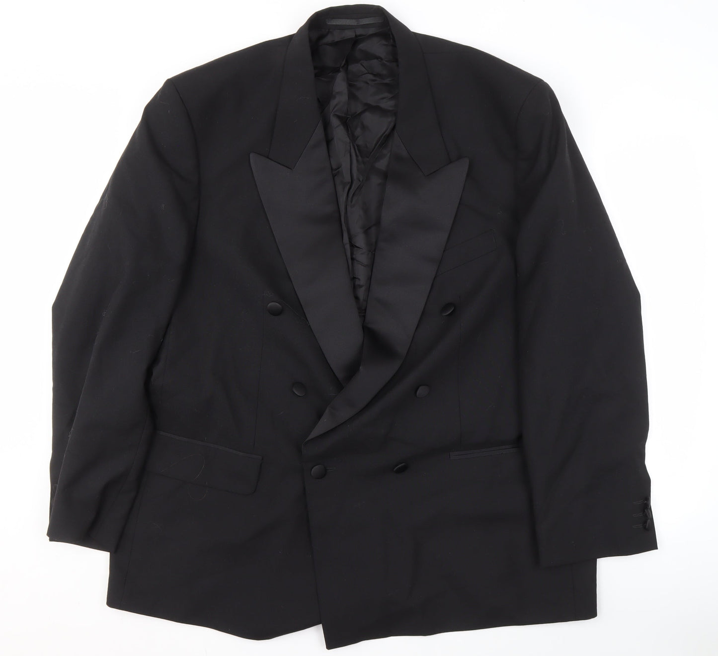 Mens UK Size 46 House of Fraser  Black Suit Tuxedo