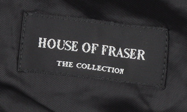 Mens UK Size 46 House of Fraser  Black Suit Tuxedo