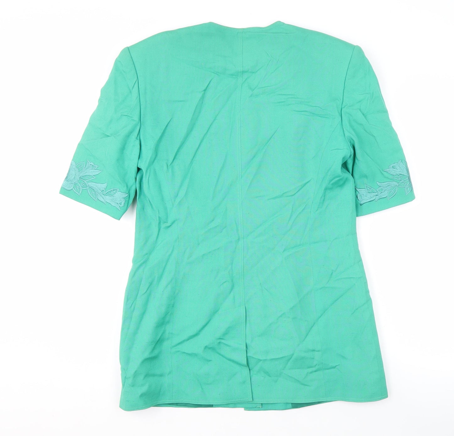 Windsmoor Women's Green Floral Suit Jacket Size 10