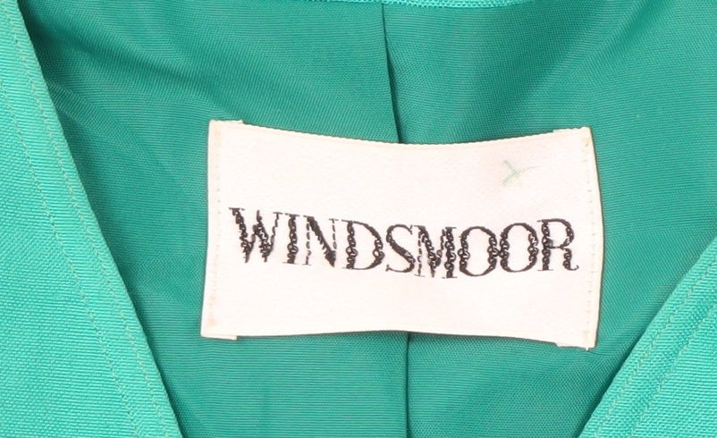 Windsmoor Women's Green Floral Suit Jacket Size 10