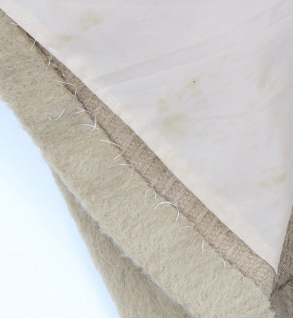 C&A Women's Beige Wool Overcoat Size 14