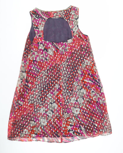 Monsoon Women's Multicolour Shift Dress Size 14
