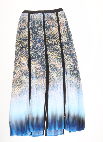 Womens UK Size 10 River Island Pleated Chiffon Skirt
