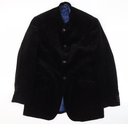 Mens UK Size 42 River Island Black Basic Jacket