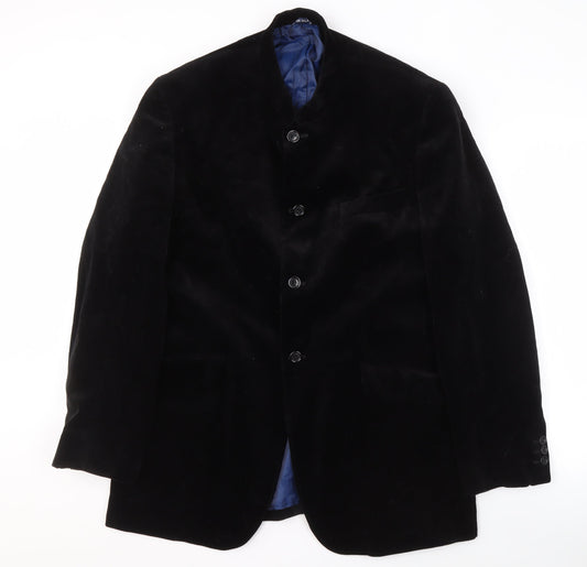 Mens UK Size 42 River Island Black Basic Jacket