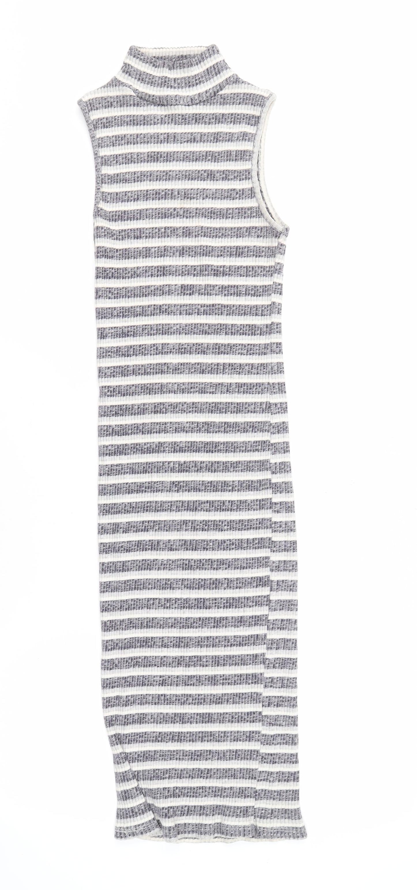 Select Women's Striped Knit Cotton Dress Size 12
