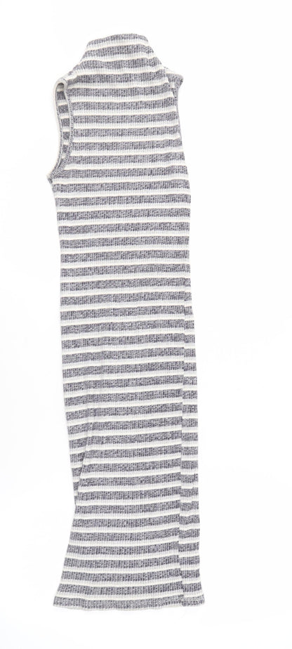 Select Women's Striped Knit Cotton Dress Size 12
