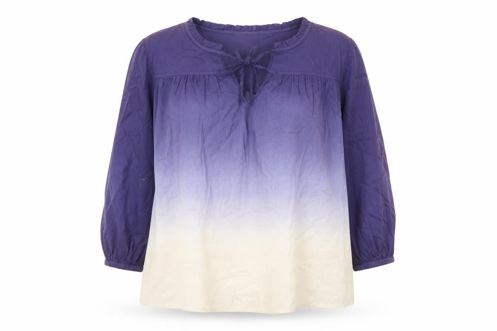 Womens UK Size 14 Per Una Purple Tunic Blouse