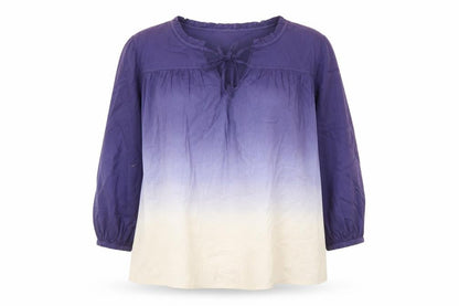 Womens UK Size 14 Per Una Purple Tunic Blouse