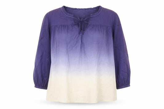 Womens UK Size 14 Per Una Purple Tunic Blouse