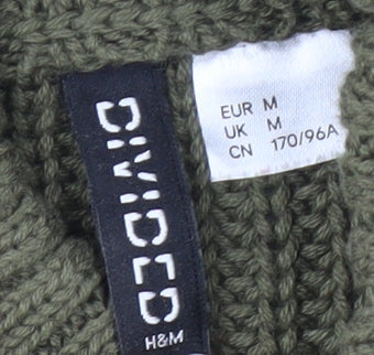 Womens UK Size M H&M Green Pullover Jumper