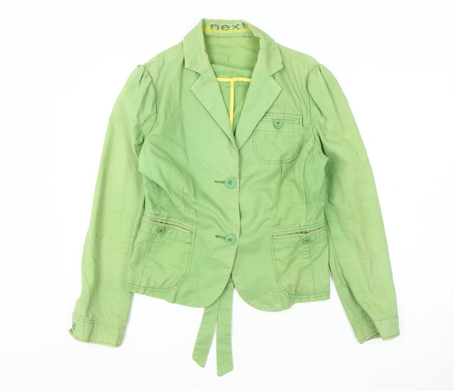 Womens UK Size 14 NEXT Green Basic Jacket