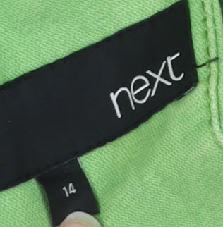 Womens UK Size 14 NEXT Green Basic Jacket