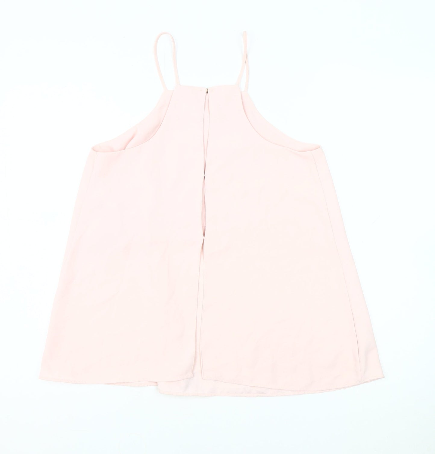 Womens UK Size 10 River Island Pink Camisole Tank