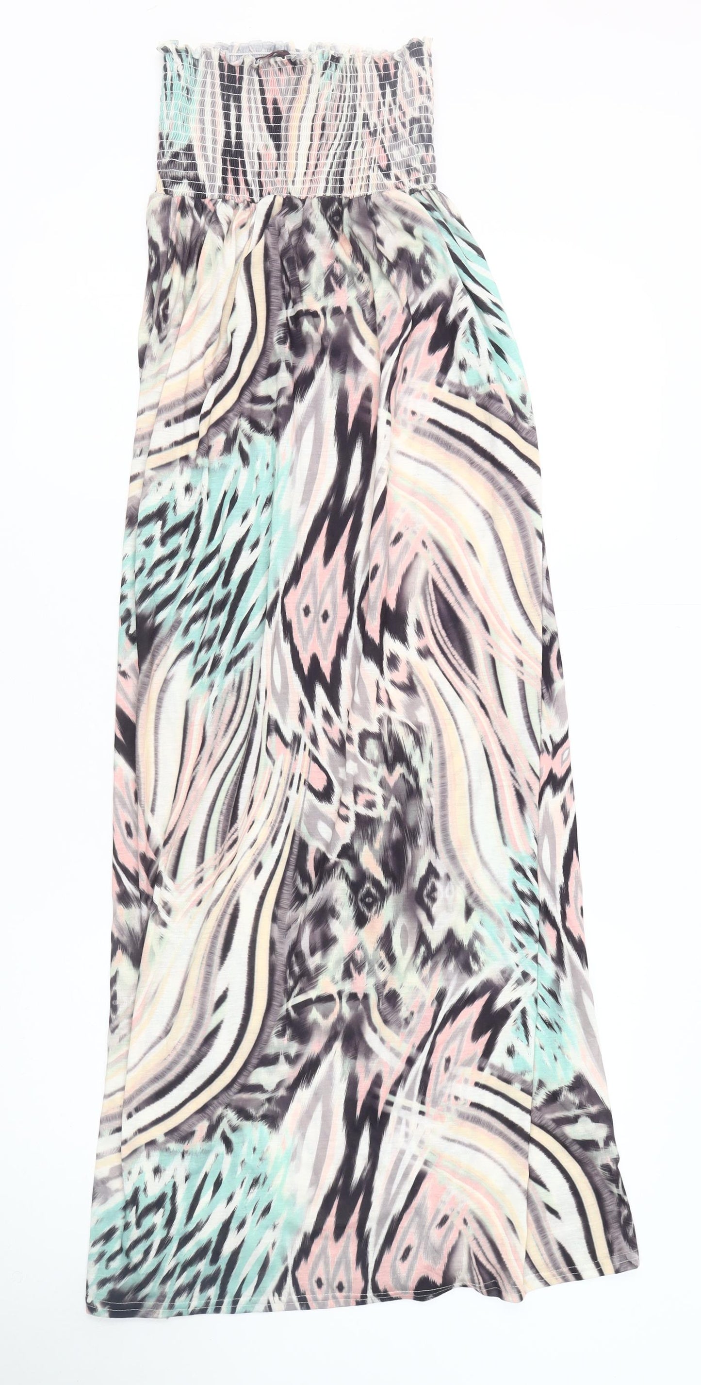 Miss Selfridge Petite Multicoloured Dress, Size 8, Animal Print