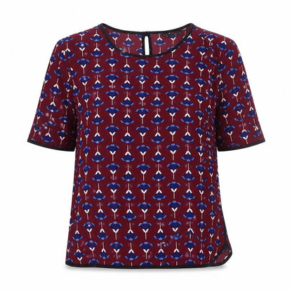 Dorothy Perkins Women's Floral Blouse, Size 12, Multicoloured