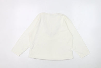 Womens UK Size M Fay Louise White Basic Blouse
