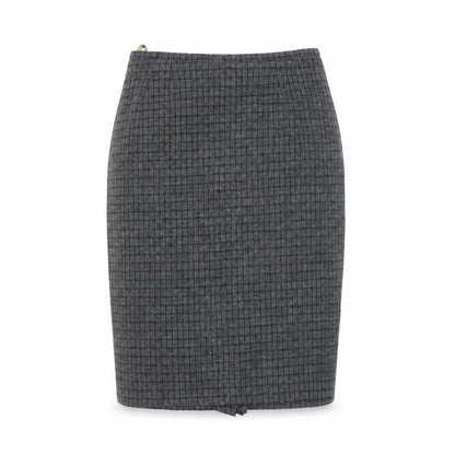 Ramsay Women's Grey Check Pencil Skirt Size 12
