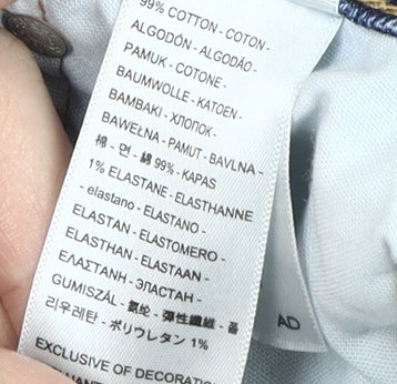 Levi's Men's Blue Denim Shorts Size 27 Regular Fit