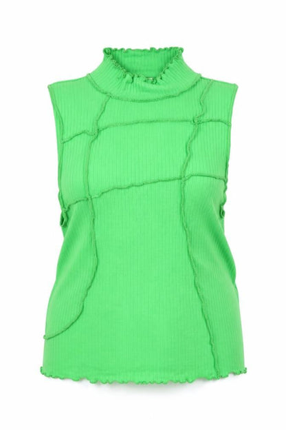 Urban Outfitters Women's Green Mock Neck Tank, Size 8 Plus