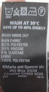 Marks and Spencer Women’s Grey Midi Skirt Size 14