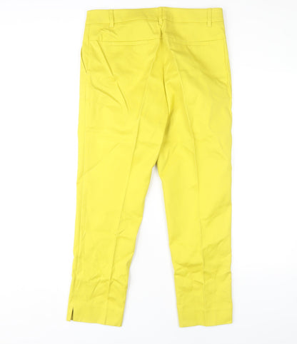 Womens UK Size 10 NEXT   Yellow Trousers