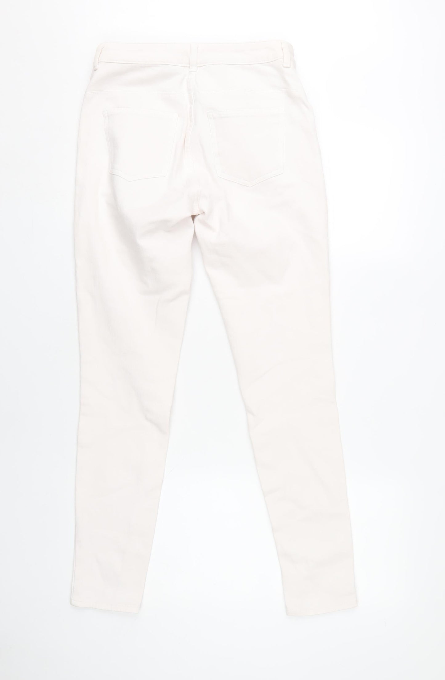 Next Women's White Skinny Jeans Size 12 Slim Fit