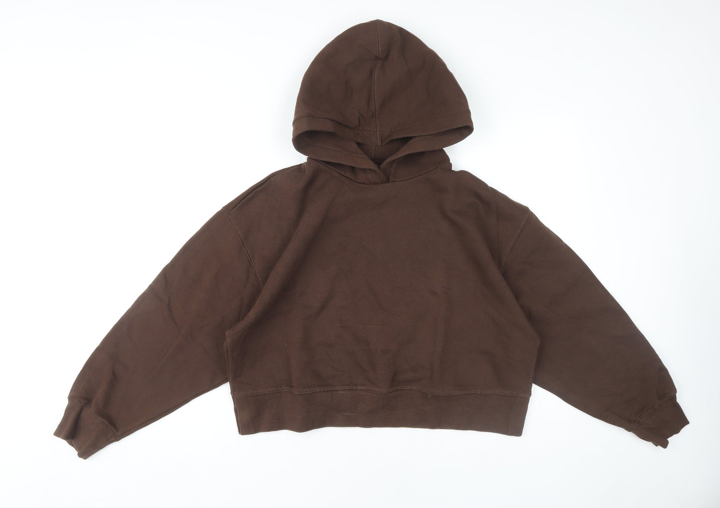 Zara Women’s Brown Pullover Hoodie Size 12