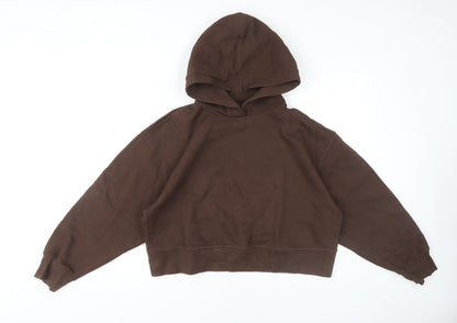 Zara Women’s Brown Pullover Hoodie Size 12