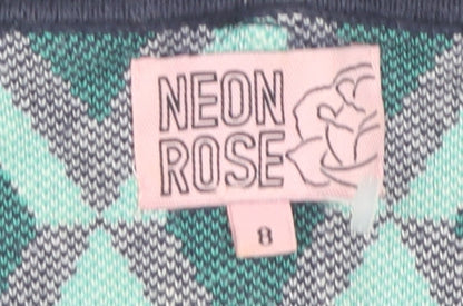 Neon Rose Women's Multicoloured Geometric Tank Dress