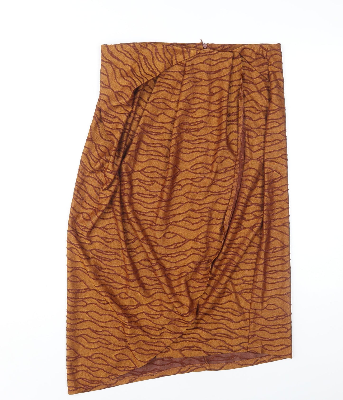 Womens UK Size L Zara Straight & Pencil Knit Skirt